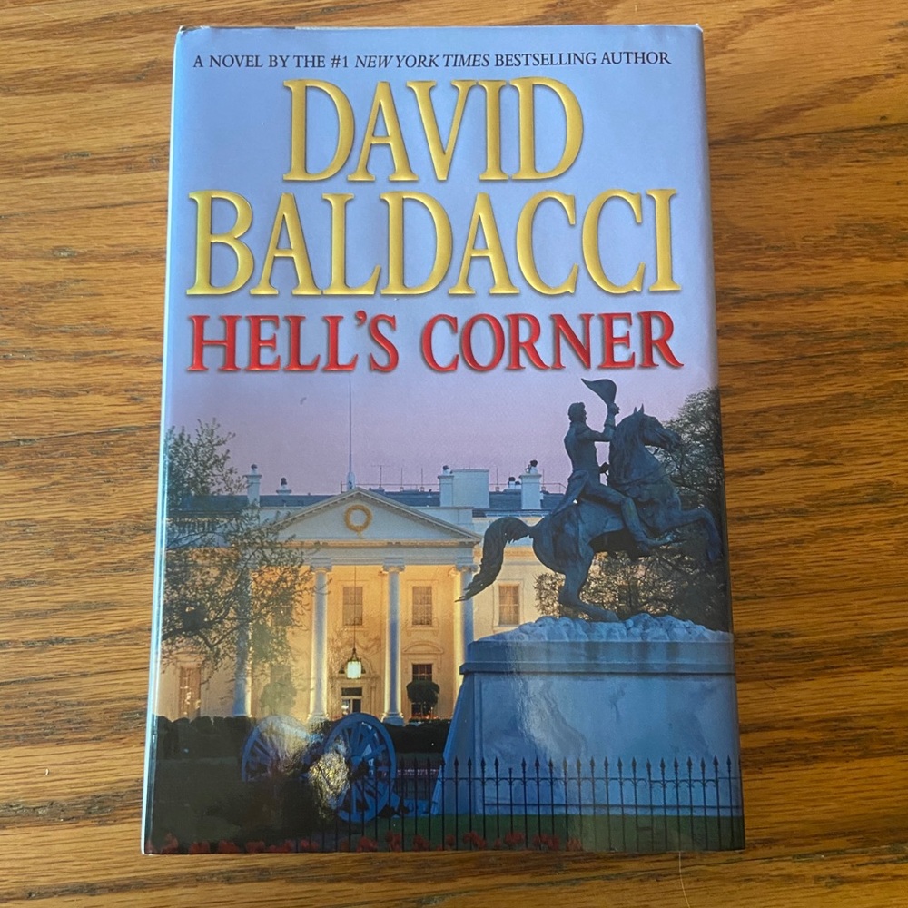 David Baldacci Hell’s Corner Hardcover Book